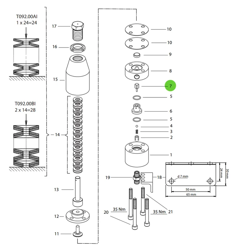 Wagner B391.03 Shutter Needle