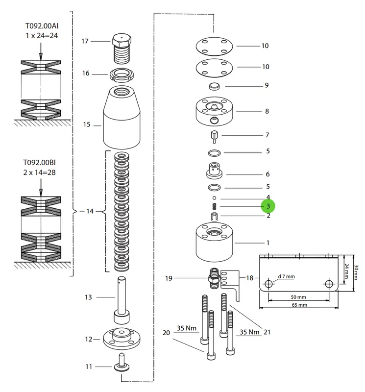 Wagner H261.03 Spring