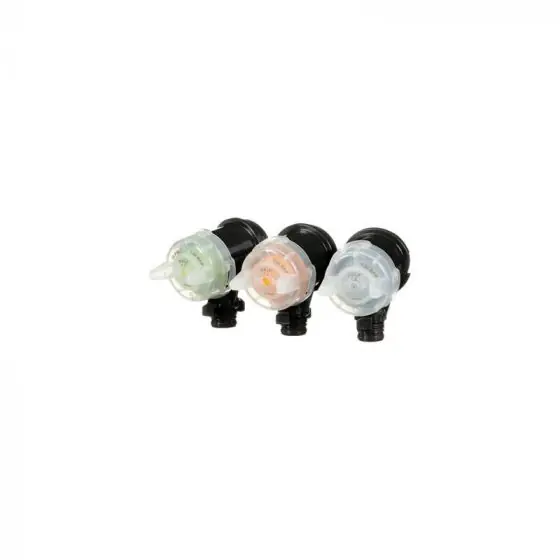 3M™ 26830 Atomizing Head Refill Variety Kit, 1.1/1.4/1.8 mm, Clear/Orange/Yellow, For 3M™ HVLP Spray Gun