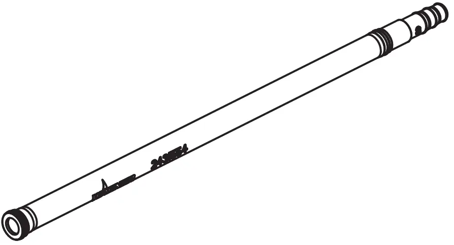 Wagner 2431554 Powder Tube D8-10 ET