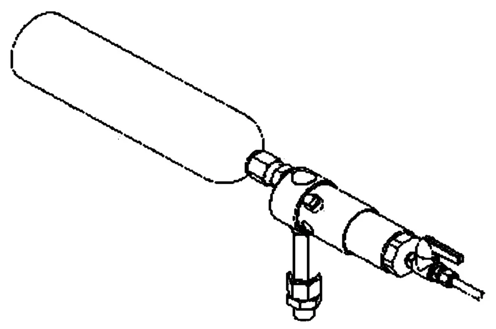 Binks 101-2097 Material Filter/ Pulsation Chamber ASM (LEL)
