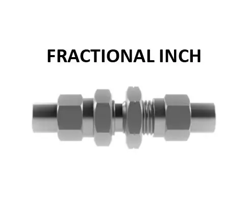 Hosco Hose and Tubing Connectors, Fractional Inch, Bulkhead Hose Splicer (Various Size Options)