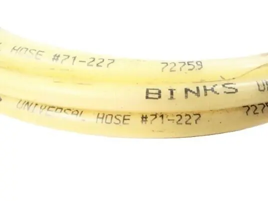 Binks 1/4” I.D. x .350” O.D. Nylon Air Hose Assemblies (Low Pressure - FRP)