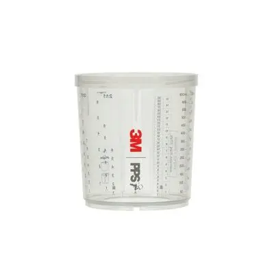 3M PPS™ 26001 Series 2.0 Standard Hard Cup, 650 mL (Case of 8 Cups)