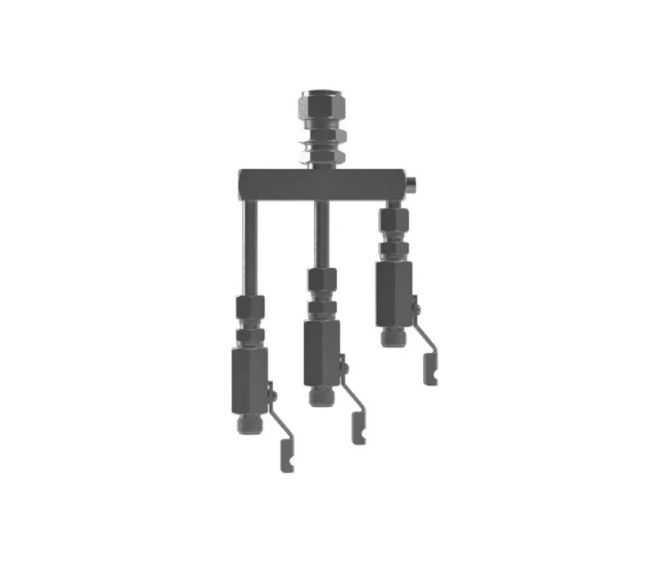 Hosco Automation Valve Assembly, Three Outlet Manifold, HRS-300