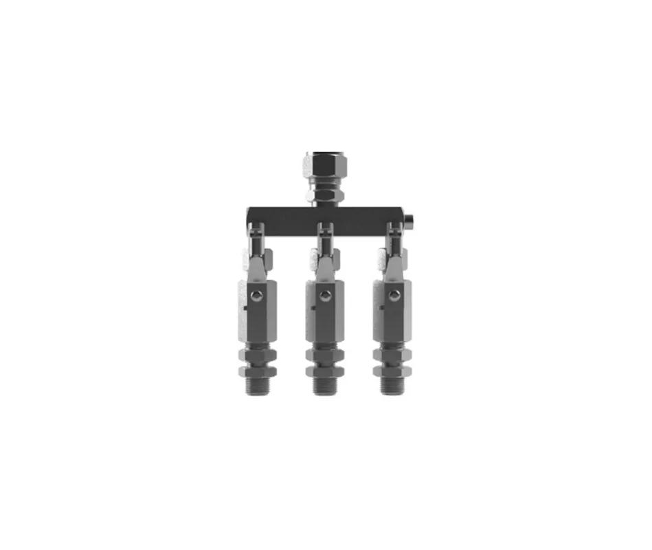 Hosco Automation Valve Assembly, Three Outlet Manifold, HRS-301
