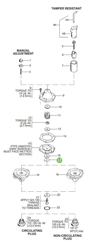 DeVilbiss SSN-54 Stainless Steel Washer