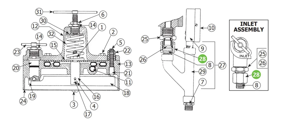 Binks 84-218 Swivel Nut