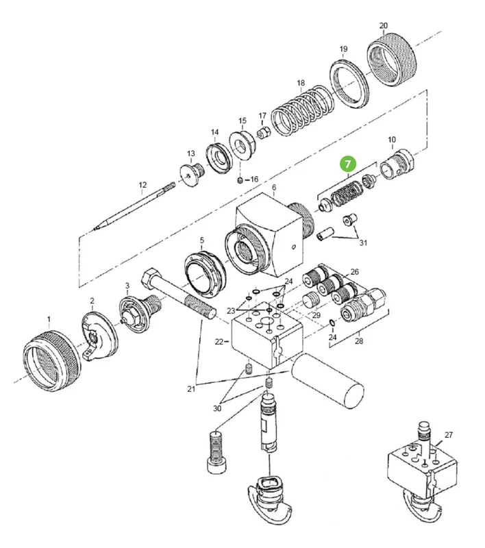 Binks AGX-7-K2 Needle Seal Kit
