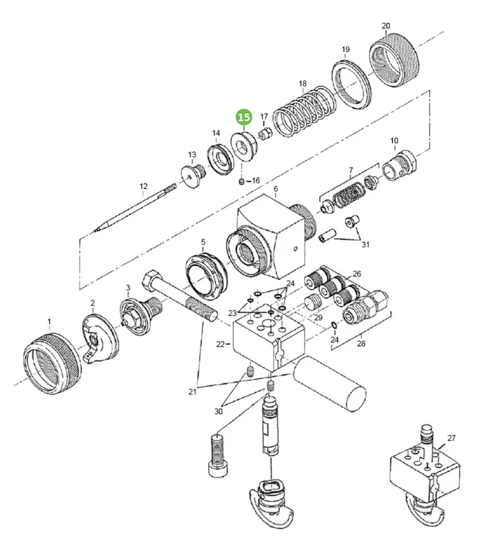 Binks T-AGB-103 Retainer