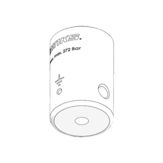 Binks 0115-010398 Filter Housing, Type 3
