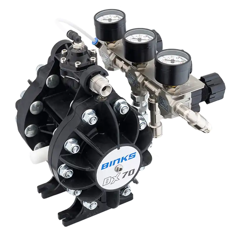 Binks DX70N Pump No Fluid Regulator