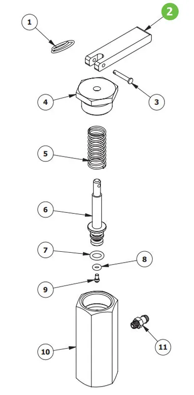 Binks 101-9482 Lever