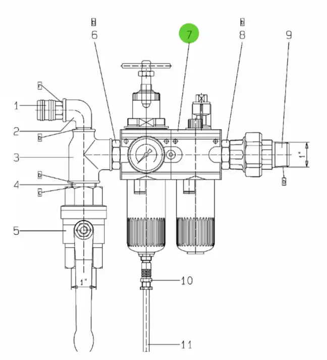 WIWA 0647298 Maintenance Unit