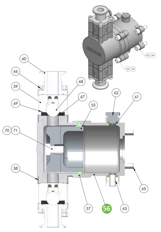 Binks 192717 Dynamic Chamber