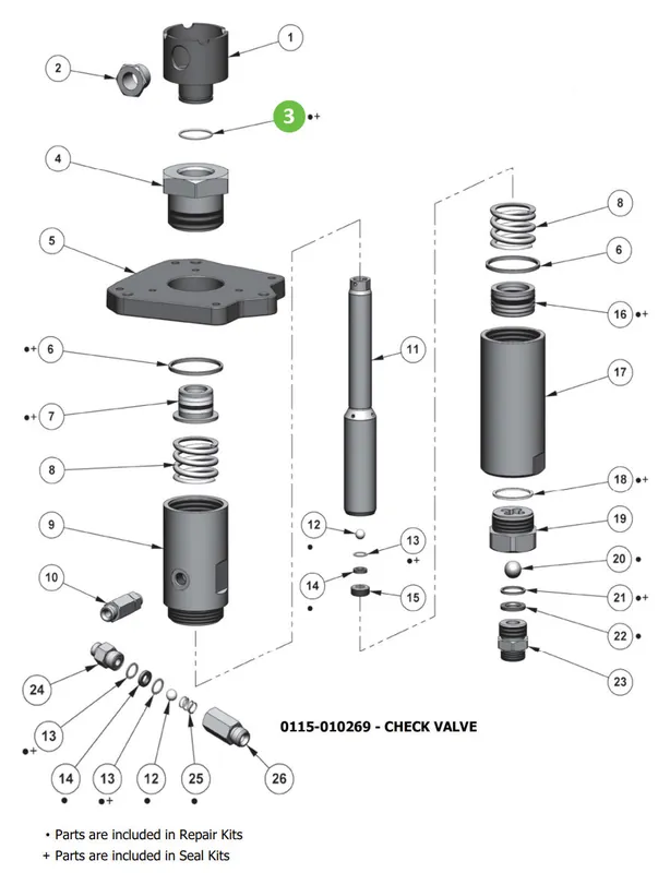 Binks 0115-010231 O-Ring