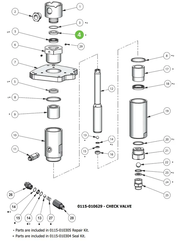 Binks 0115-010230 Spacer