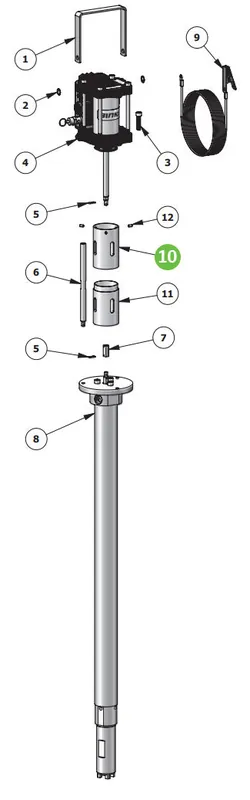 Binks 41-28347 POGO Upper Guard