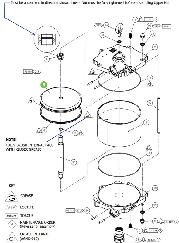 Binks 0115-010346 Piston, A260