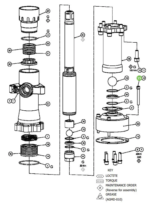 Binks 177042 M10 x 80 Cap Head Screw
