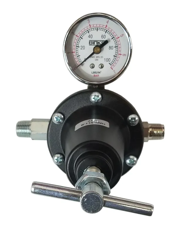 Binks 85-451 Single Regulator; Air Controls; PT Code Tanks