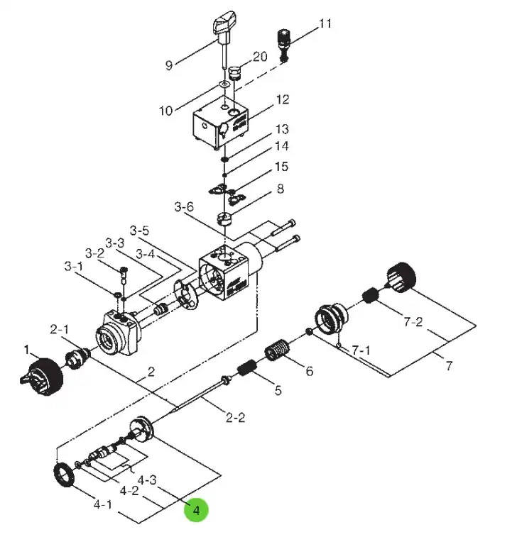 Anest Iwata 93008650 Piston Assembly