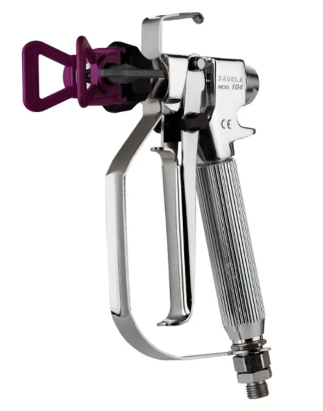 Sagola PG30170109 PSAM 104 Airless Spray Gun with Reversible Airless Tip Spray Guard