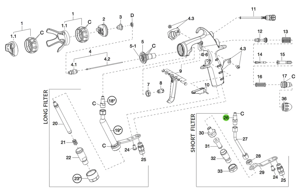 Anest Iwata 93004530 Fluid Joint; MSGS200