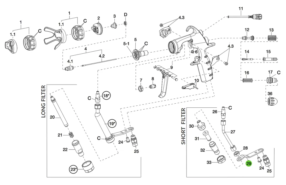 Anest Iwata 93004140 Plate; MSGS200