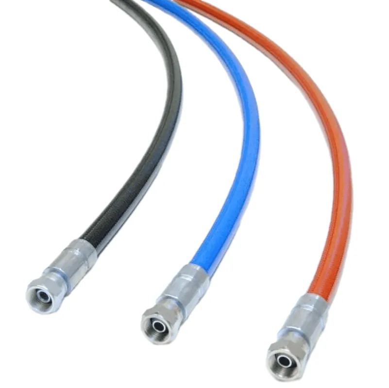 1/4” Airless Fluid Hose – Black (9750 psi) - 50‘ - Fittings 1/4" Females