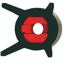 Wagner LV Plus Red Air Cap for GM4700 AC Gun