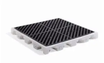 Poly Drip Deck Holds (4) 55 gal. Drums, 52" x 52" x 5.75", 44 gal. Sump Capacity