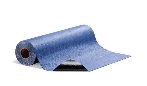 Grippy® Paint Booth Mat - 32" x 100‘, Blue