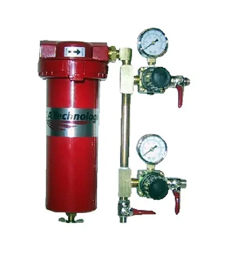 Air Filter Water Separator – 2 Regulators / 3 Ball Valves