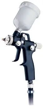 PILOT Mini Medium Pressure Airspray Manual Gun - Gravity Feed
