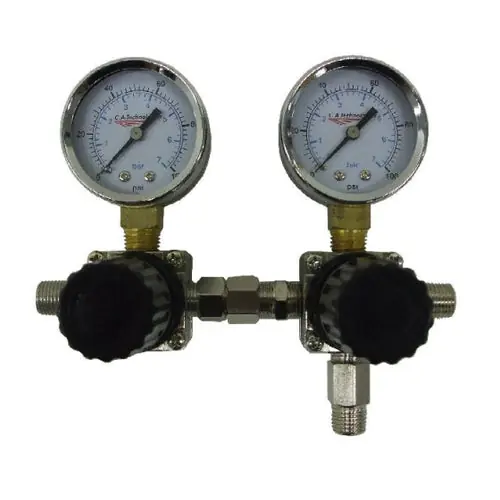 C.A. Technologies Dual Air Regulator Assembly 52-303