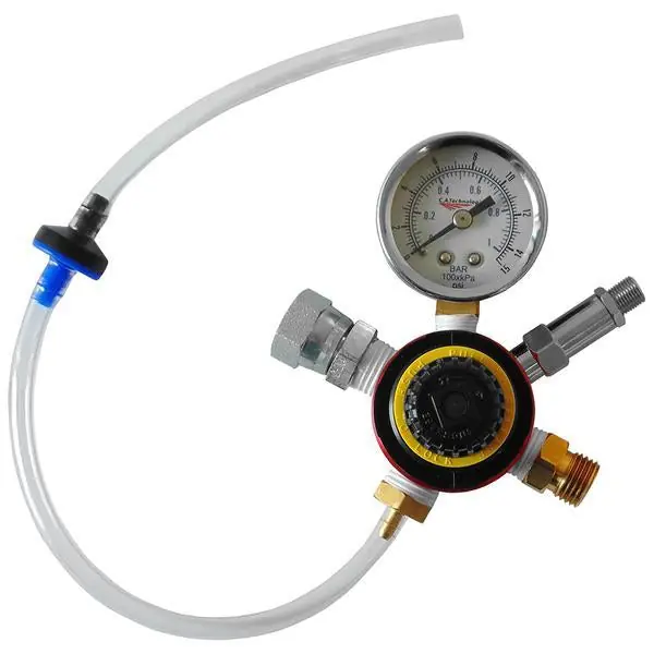 C.A. Technologies By-Pass Regulator & Gauge for Pressure Cups (0-15 psi) – 52-5R2