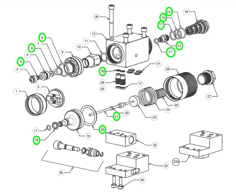 Complete Repair Kit Auto Bobcat