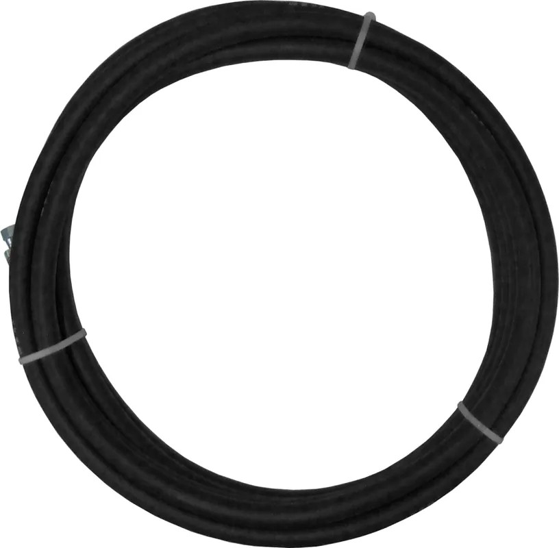 1/4” Fluid Hose - Black (750 psi) - Fittings 3/8" NPS