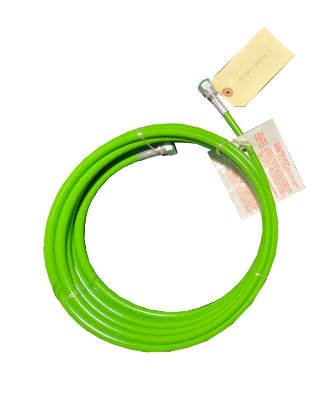 3/16” Airless Fluid Hose - Green (5000 psi)
