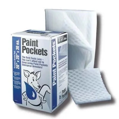 Paint Pockets White Pads