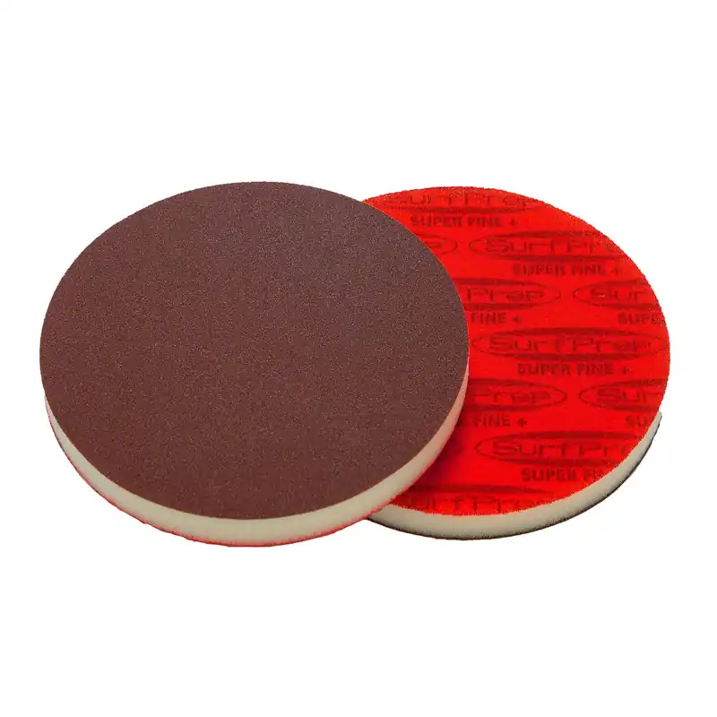 SurfPrep 5" Foam Discs - 1/2" Thick (Premium Red A/O) - Close Out