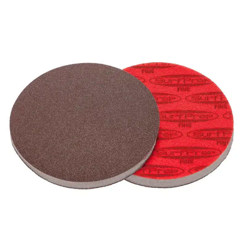SurfPrep 5" Foam Discs - 10mm Thick (Premium Red A/O)