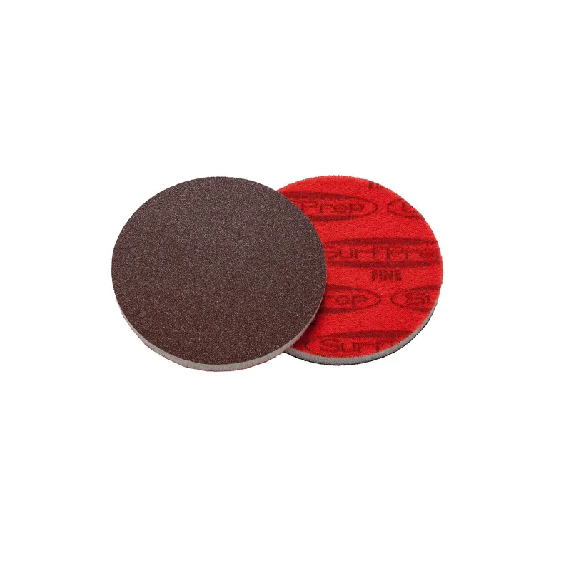 SurfPrep 3" Foam Discs - 5mm Thick (Premium Red A/O)