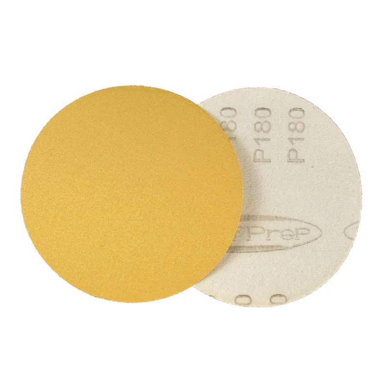 SurfPrep 5" Yellow Sandstorm Paper Abrasive Discs (Hook & Loop)