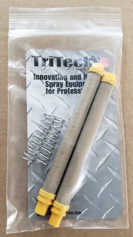 TriTech Medium / Yellow 100 Mesh Gun Filters 2/Pk