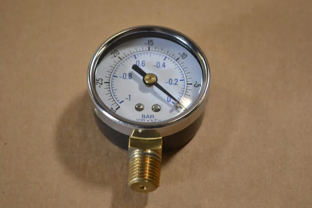Vacuum Gauge 0-30 PSI - 3 & 6 (SC, HC, 9711, 9725, 1100, 25000 Models) Gal Recyclers