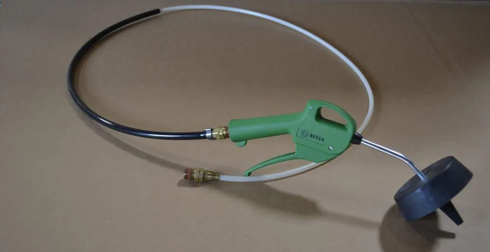 E300A PowerPistol w/ Deflector Kit & Reinforced tubing
