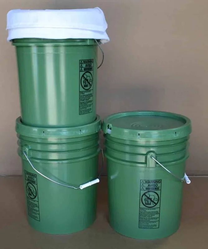 Clarifier System Kit (Incl 3-5 Gal Pails, 2-Lids, 1-Liner, 1-Pre&Final Filter)
