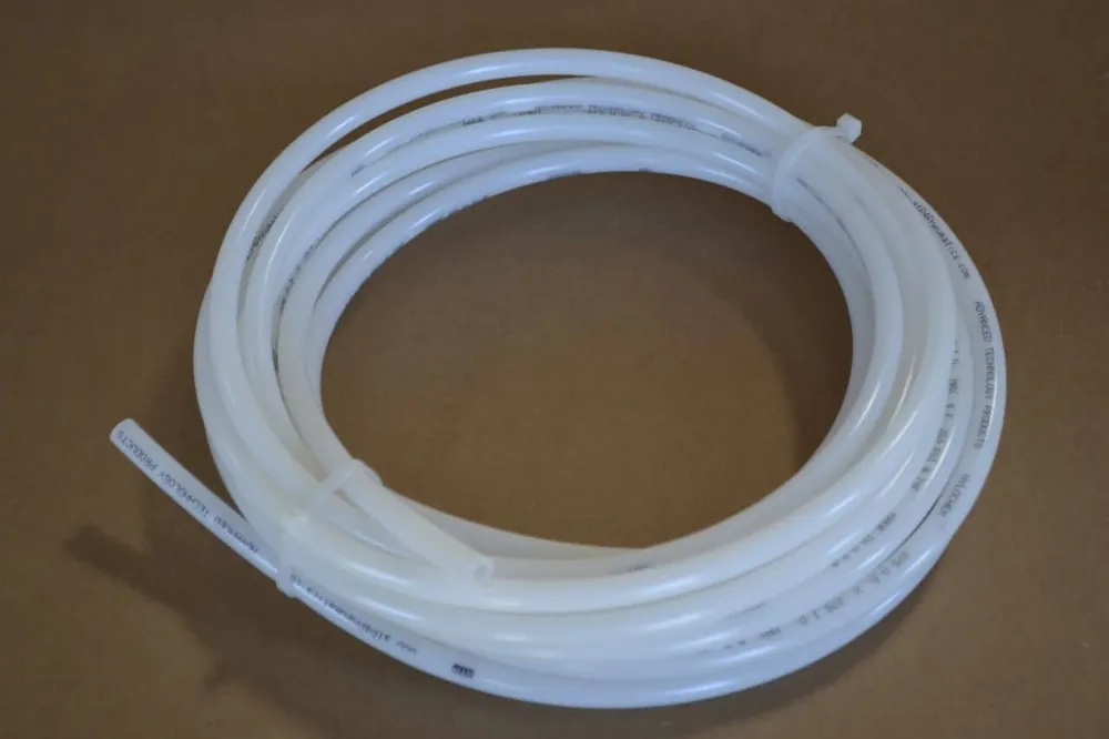 White Nylon Hose OD 3/8” x 25”